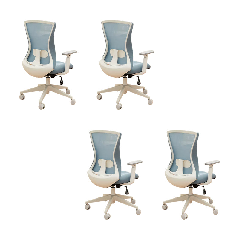 Modern Removable Arms Slide Chair Tilt Mechanism No Distressing Ergonomic Desk Chair