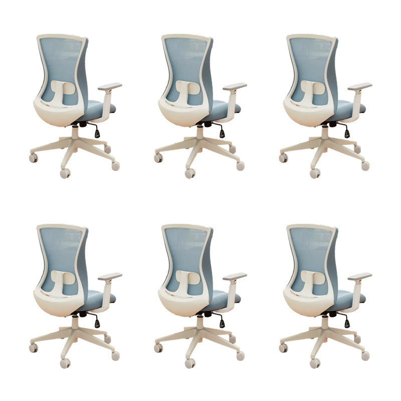 Modern Removable Arms Slide Chair Tilt Mechanism No Distressing Ergonomic Desk Chair