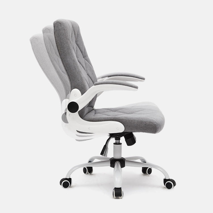 Modern Removable Arms Office Chair Tilt Mechanism No Distressing Chair with Wheels