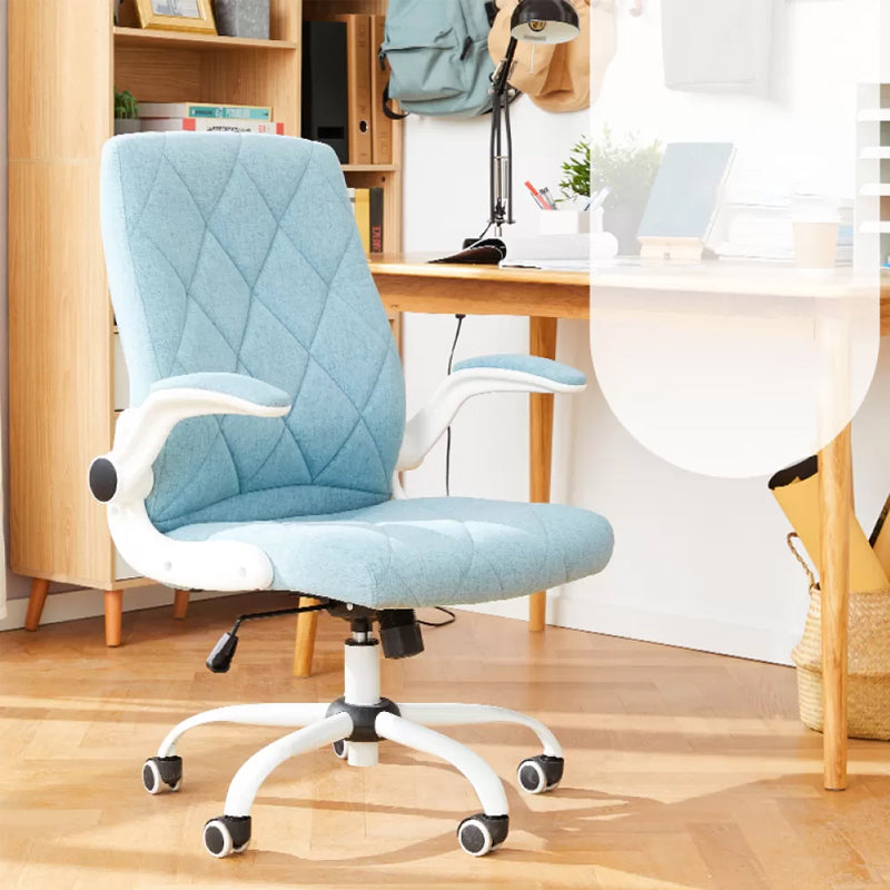 Modern Removable Arms Office Chair Tilt Mechanism No Distressing Chair with Wheels