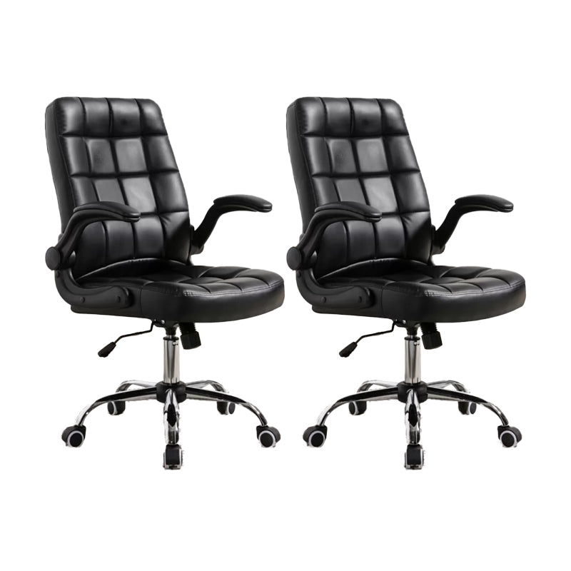 Modern Removable Arms Office Chair Tilt Mechanism No Distressing Chair with Wheels