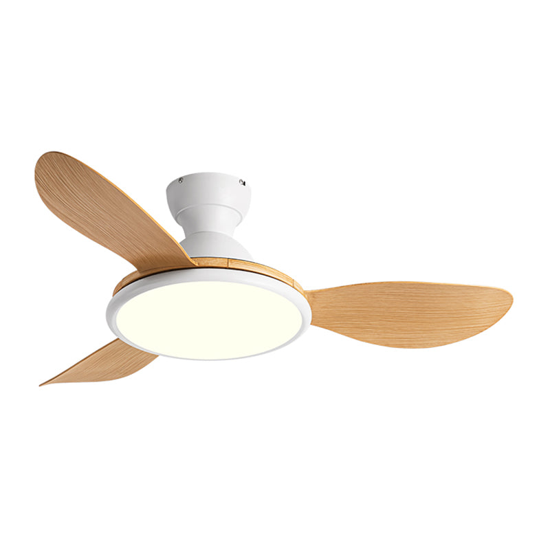 Nordic Style LED Ceiling Fan 42" Fan Lighting for Living Room