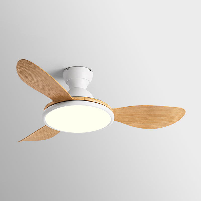 Nordic Style LED Ceiling Fan 42" Fan Lighting for Living Room