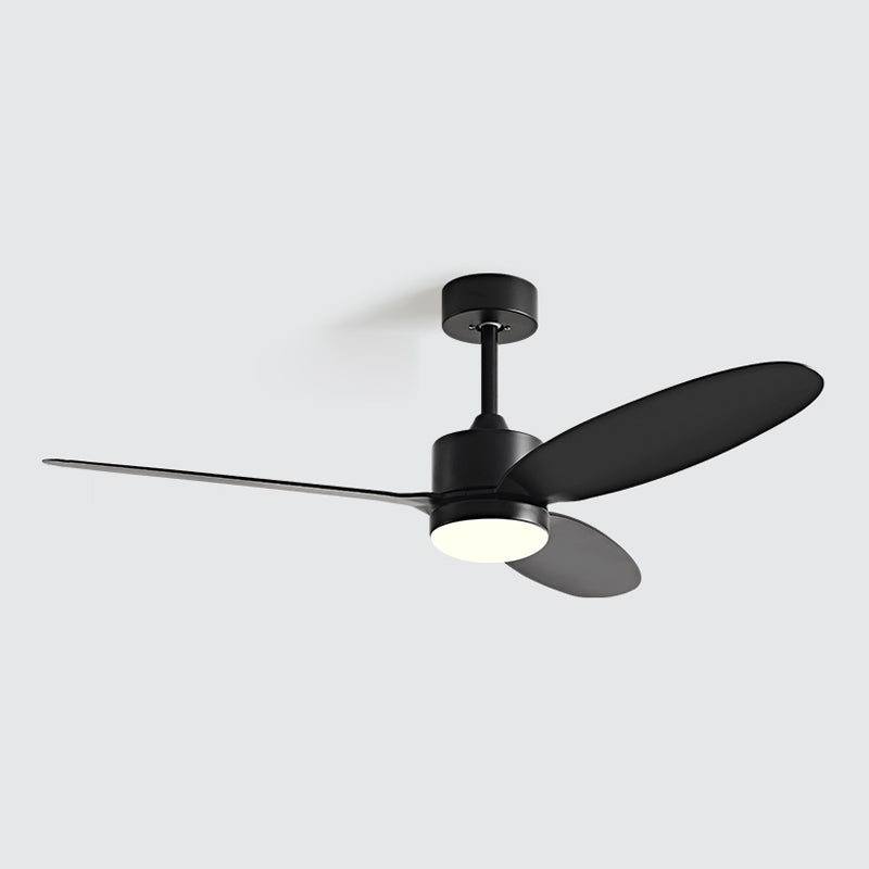 Modernist LED Ceiling Fan 3-Blade Fan Lighting for Living Room