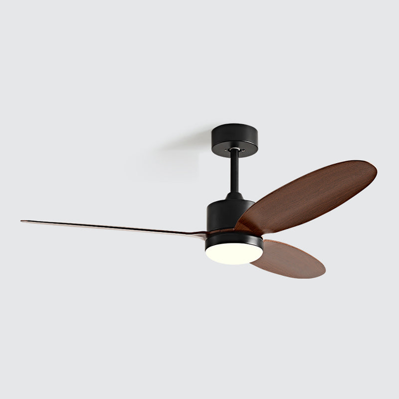 Modernist LED Ceiling Fan 3-Blade Fan Lighting for Living Room