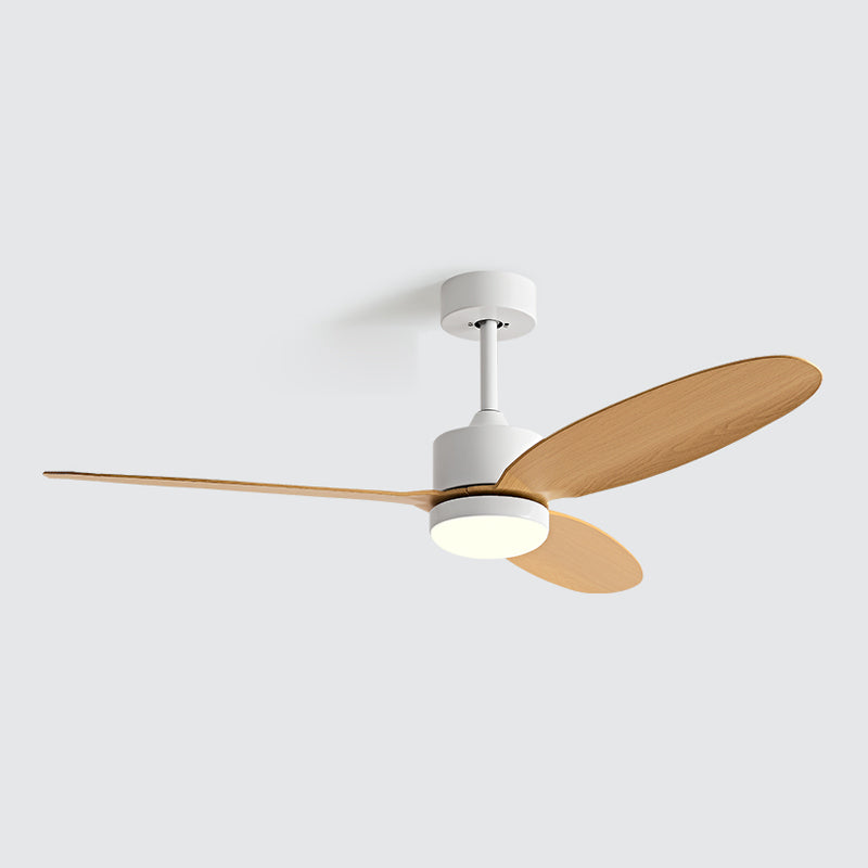 Modernist LED Ceiling Fan 3-Blade Fan Lighting for Living Room