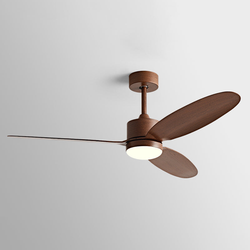 Modernist LED Ceiling Fan 3-Blade Fan Lighting for Living Room