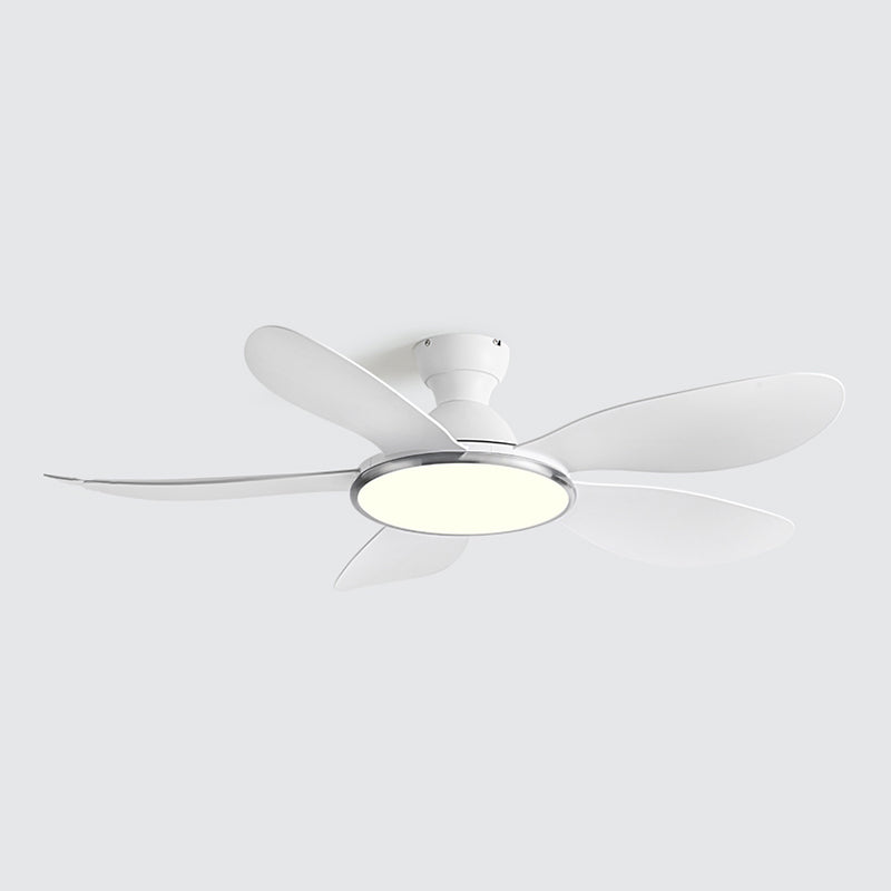 Modernist LED Ceiling Fan 5-Blade Fan Lighting for Living Room