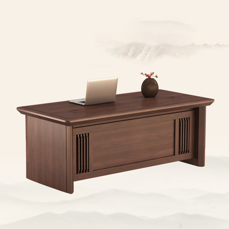 Contemporary Style Wood Office Desk Rectangular Shape Task Desk for Office