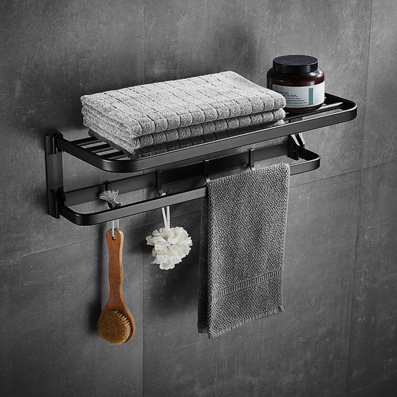 Grey Bath Hardware Set Metal 3 - Piece Bathroom Hardware Set