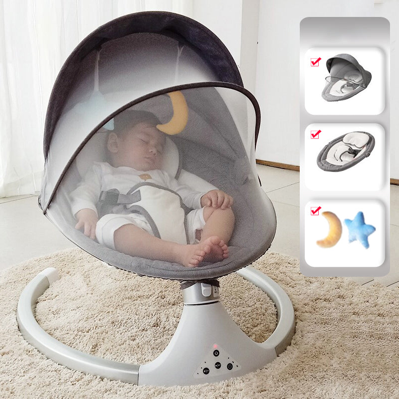 Electric Crib Cradle Rocking Crib Cradle for Baby and Newborn