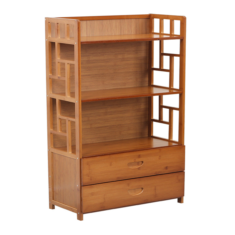 Modern Sideboard Cabinet Bamboo Sideboard with Drawers for Kitchen