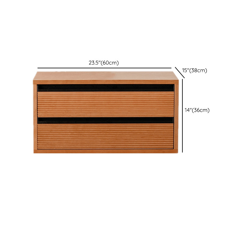 Modern Glass Doors Display Stand Pine Storage Cabinet for Dining Room