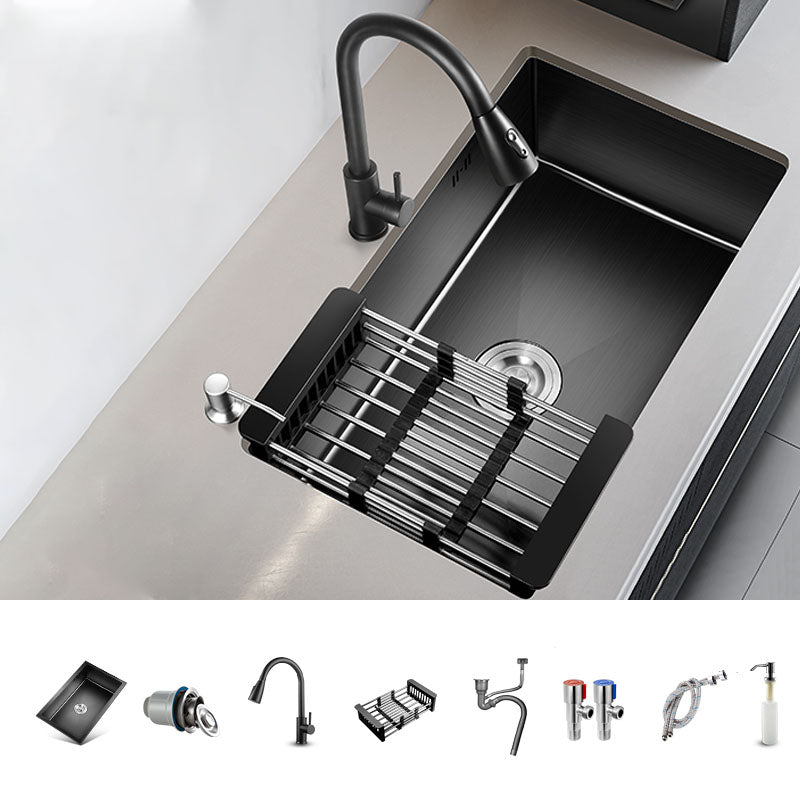 Undermount Kitchen Sink Soundproof Design Stainless Steel Kitchen Sink with Faucet