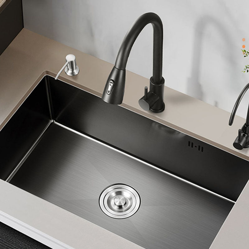 Undermount Kitchen Sink Soundproof Design Stainless Steel Kitchen Sink with Faucet