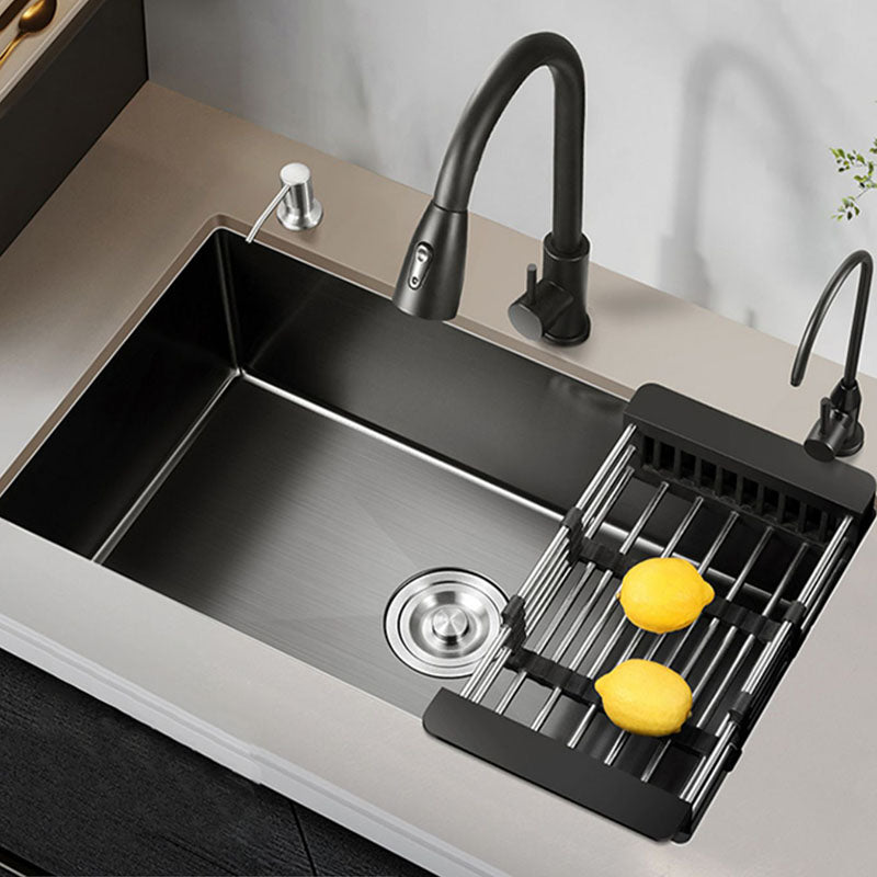 Undermount Kitchen Sink Soundproof Design Stainless Steel Kitchen Sink with Faucet