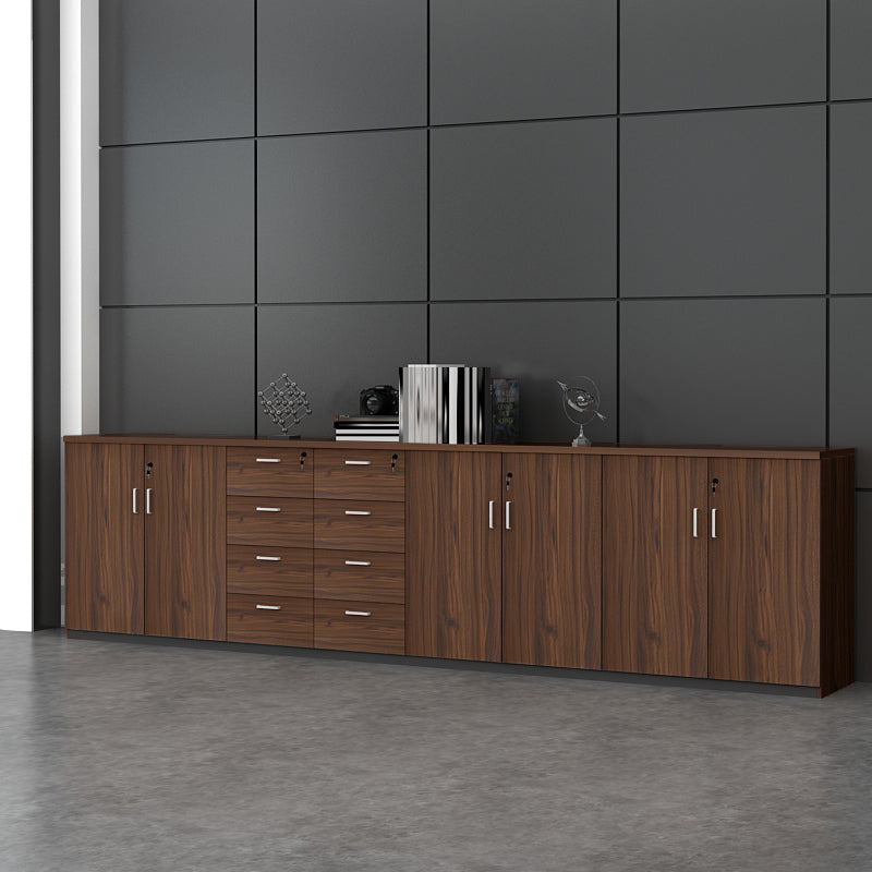 Contemporary Storage File Cabinet Wooden Frame Filing Cabinet