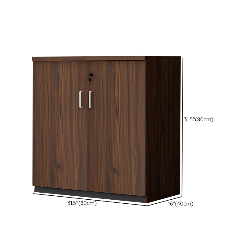 Contemporary Storage File Cabinet Wooden Frame Filing Cabinet