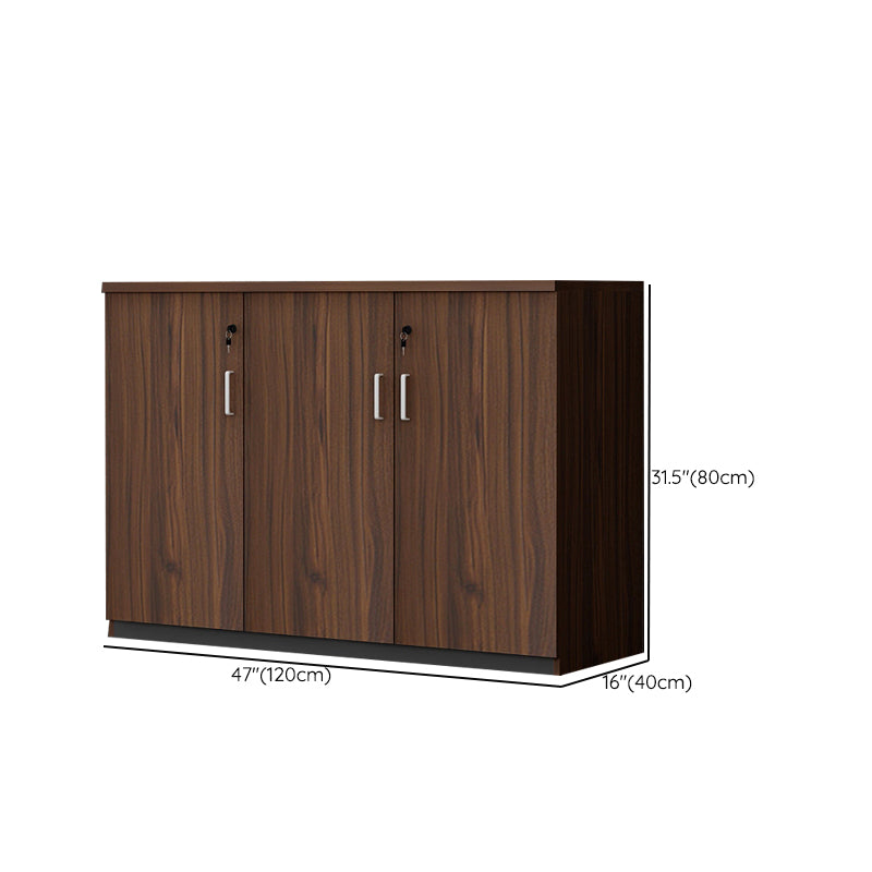 Contemporary Storage File Cabinet Wooden Frame Filing Cabinet