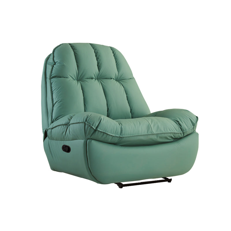 Traditional Standard Recliner Metal Solid Color Reclining Swivel Rocker