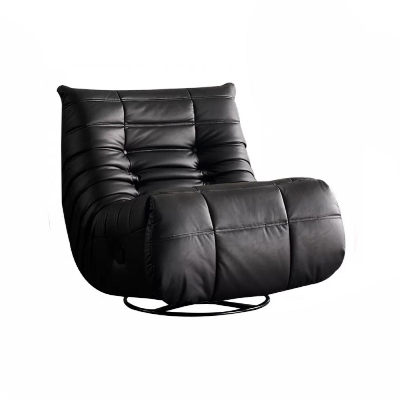 Contemporary Wingback Recliner Reclining Swivel Rocker Indoor Solid Color