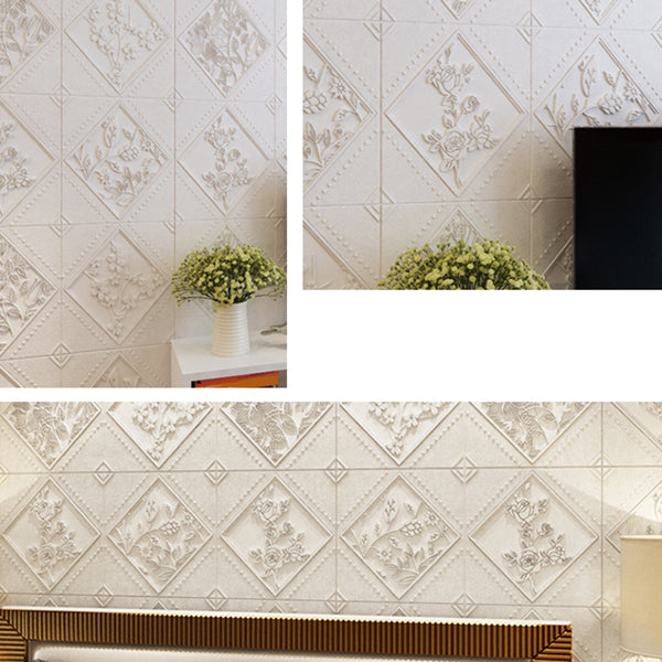 3D Embossed Backsplash Panels Peel and Stick Waterproof Wall Access Panel