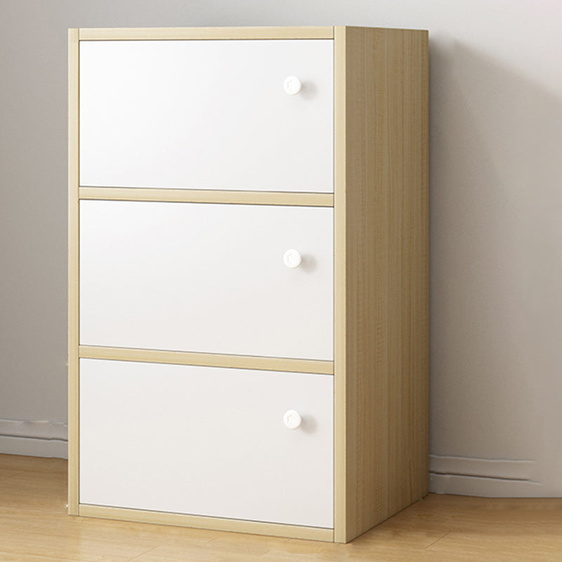 Modern Accent Cabinet Scratch Resistant Wood Cabinet with Doors