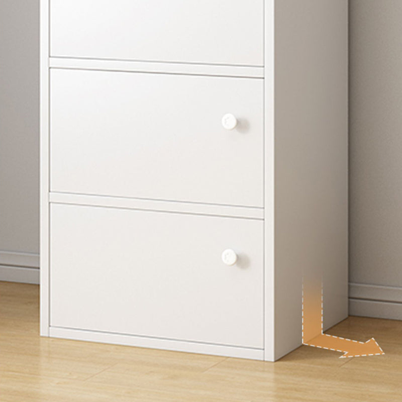 Modern Accent Cabinet Scratch Resistant Wood Cabinet with Doors