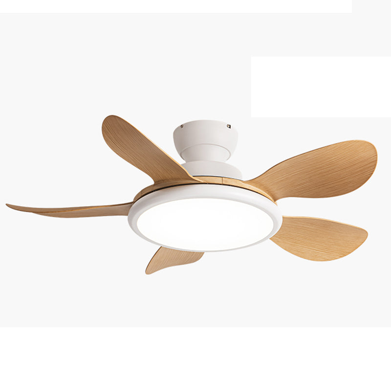 Fan Shape Metal Ceiling Fan Kid Style 1 Light Ceiling Mount Fans Fixtures