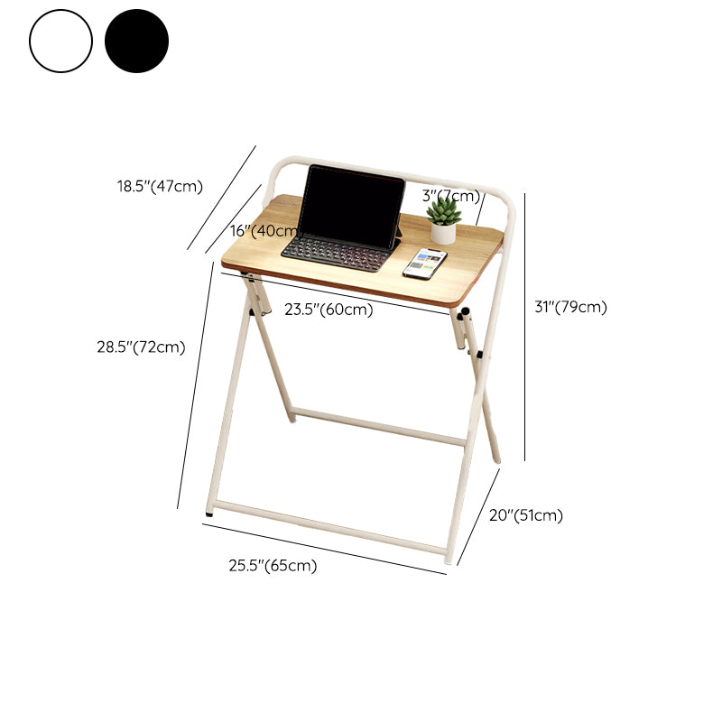 Modern Style Folding Office Desk Rectangular Home Writing Desk