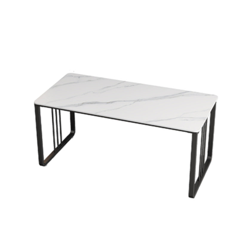 Modern Style Stone Top Office Desk Rectangle Writing Desk for Office