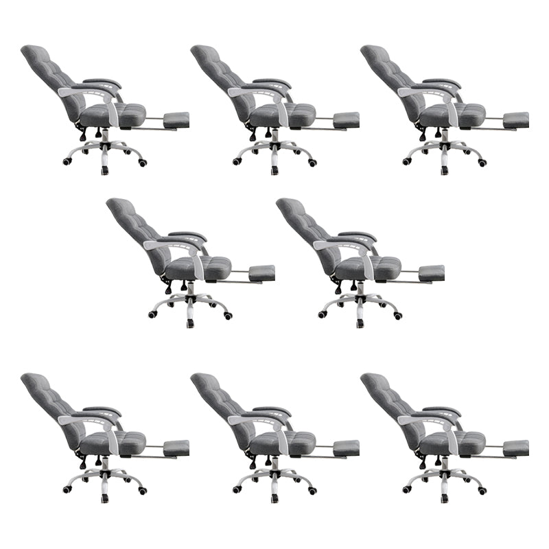 Padded Arms Office Chair Leather Tilt Mechanism No Distressing Ergonomic Desk Chair