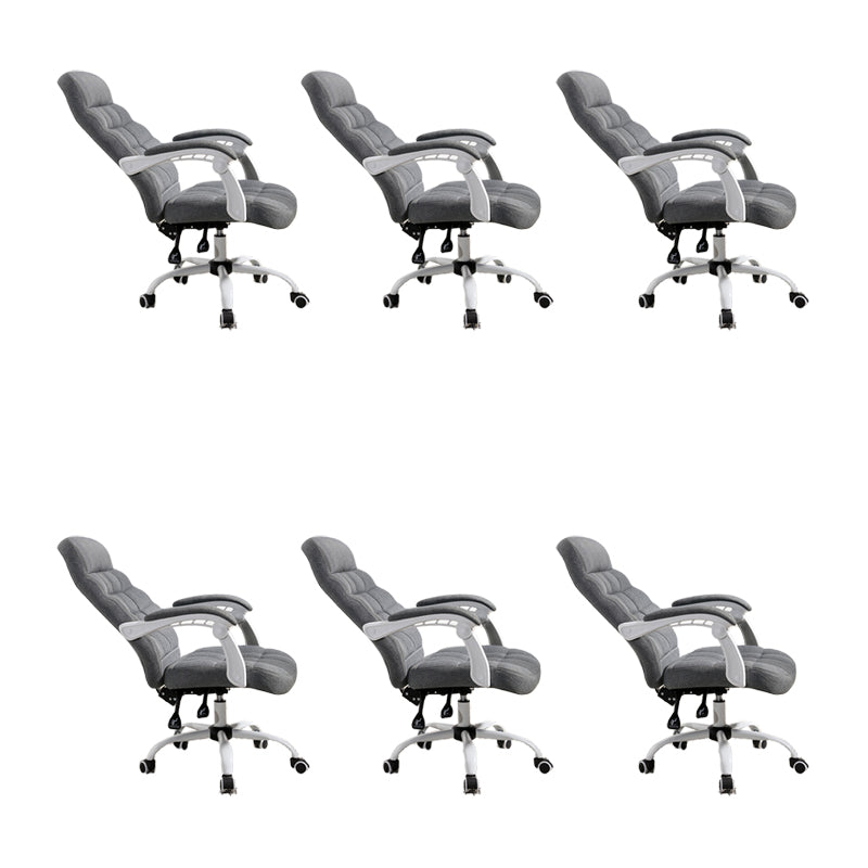 Padded Arms Office Chair Leather Tilt Mechanism No Distressing Ergonomic Desk Chair