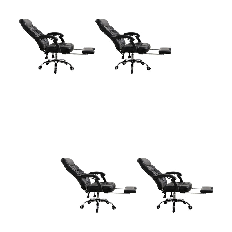 Padded Arms Chair Tilt Mechanism No Distressing Ergonomic Slide Chair