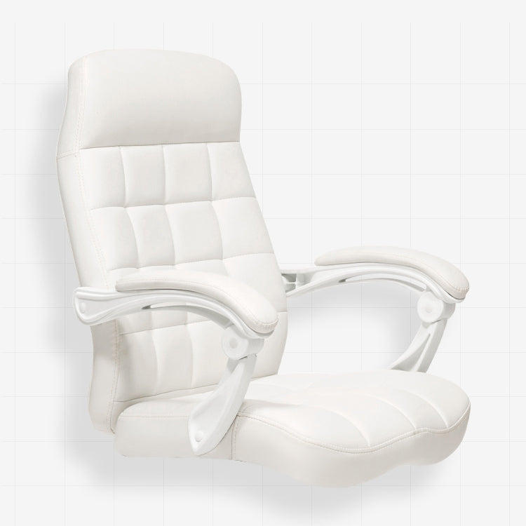 Padded Arms Chair Tilt Mechanism No Distressing Ergonomic Slide Chair