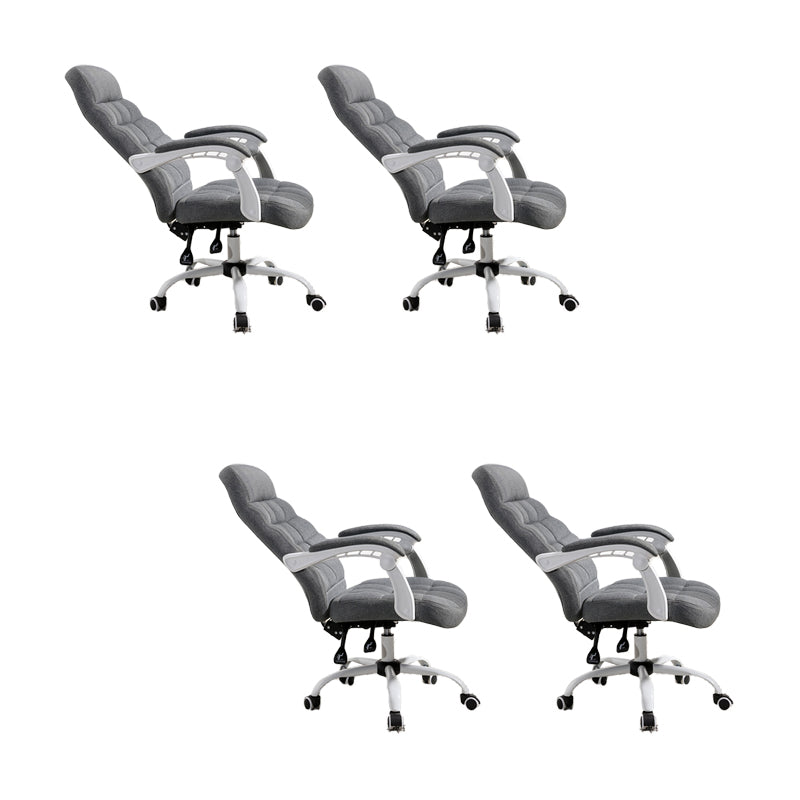 Padded Arms Chair Tilt Mechanism No Distressing Ergonomic Slide Chair