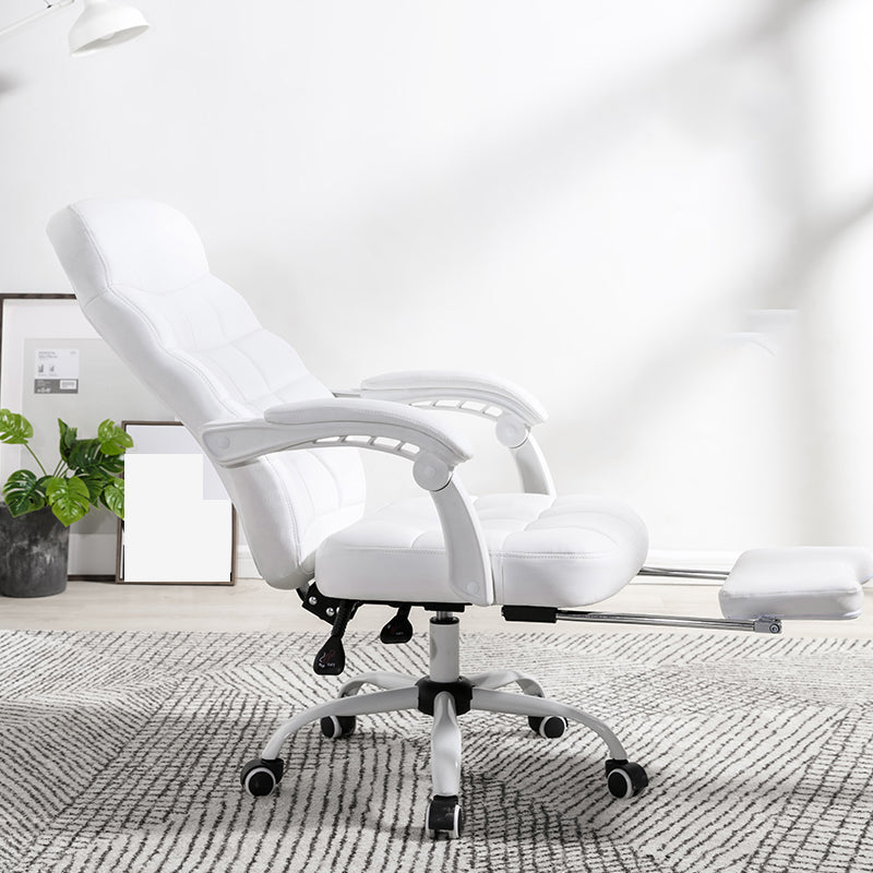 Padded Arms Chair Tilt Mechanism No Distressing Ergonomic Slide Chair