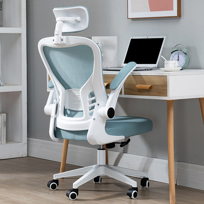 Modern Removable Arms Office Chair Tilt Mechanism Ergonomic Slide Chair with Wheels