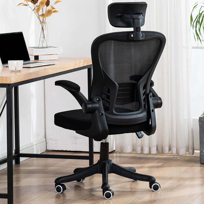 Modern Removable Arms Office Chair Tilt Mechanism Ergonomic Slide Chair with Wheels