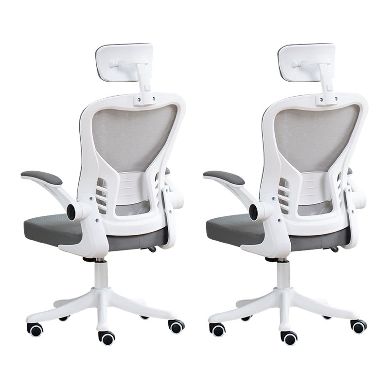 Modern Removable Arms Office Chair Tilt Mechanism Ergonomic Slide Chair with Wheels