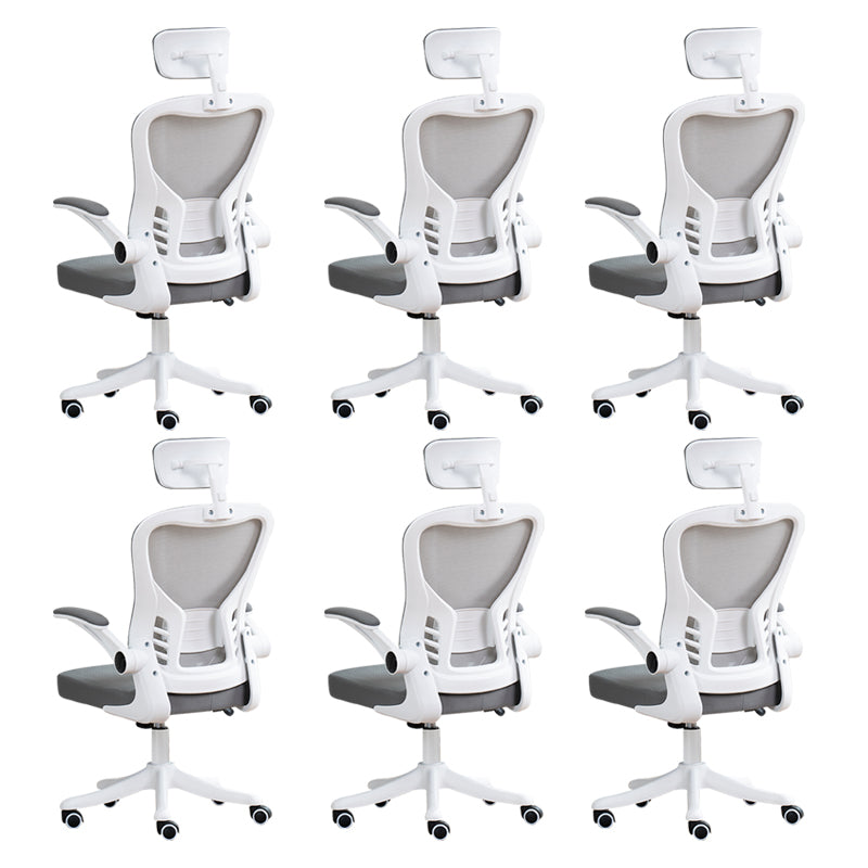 Modern Removable Arms Office Chair Tilt Mechanism Ergonomic Slide Chair with Wheels