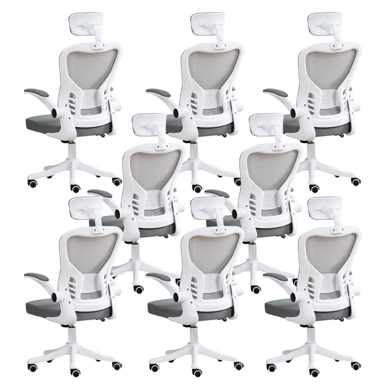 Modern Removable Arms Office Chair Tilt Mechanism Ergonomic Slide Chair with Wheels