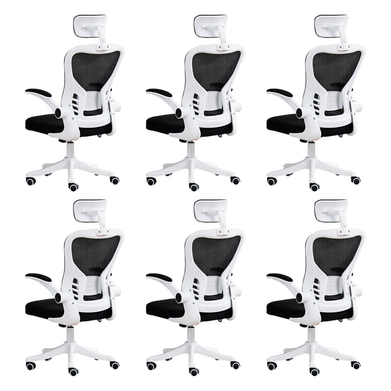 Modern Removable Arms Office Chair Tilt Mechanism Ergonomic Slide Chair with Wheels