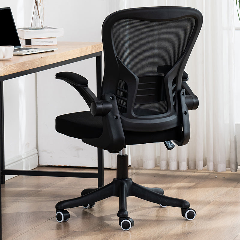 Modern Removable Arms Office Chair Tilt Mechanism Ergonomic Slide Chair with Wheels