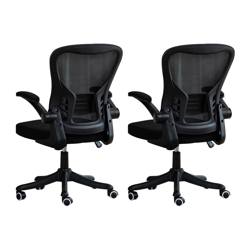 Modern Removable Arms Office Chair Tilt Mechanism Ergonomic Slide Chair with Wheels