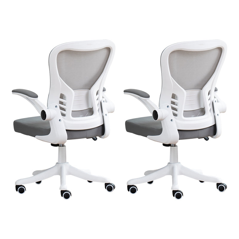 Modern Removable Arms Office Chair Tilt Mechanism Ergonomic Slide Chair with Wheels