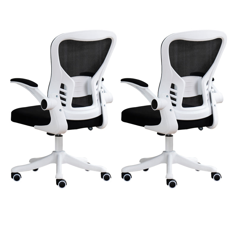 Modern Removable Arms Office Chair Tilt Mechanism Ergonomic Slide Chair with Wheels