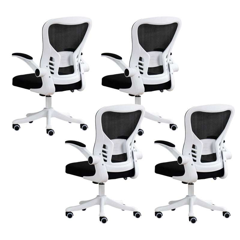 Modern Removable Arms Office Chair Tilt Mechanism Ergonomic Slide Chair with Wheels