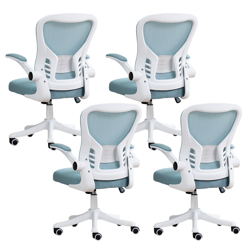 Modern Removable Arms Office Chair Tilt Mechanism Ergonomic Slide Chair with Wheels