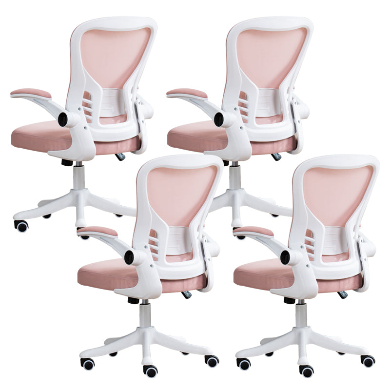 Modern Removable Arms Office Chair Tilt Mechanism Ergonomic Slide Chair with Wheels